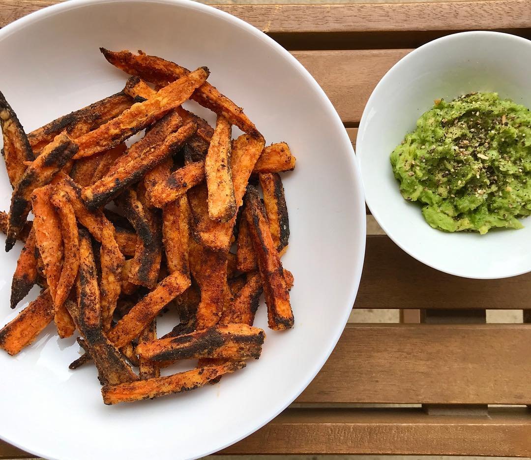 Sweet Potato Fries (Crispy Baked)