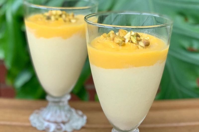 Vegan Mango Coconut Mousse