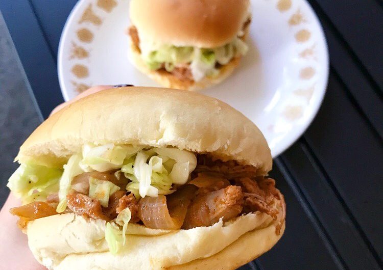Barbecue Pulled Jackfruit Sandwiches With Mayo-Free Coleslaw