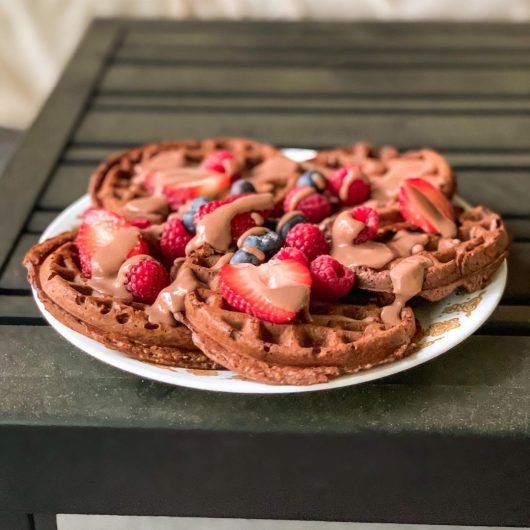 Easy Vegan Protein Waffles