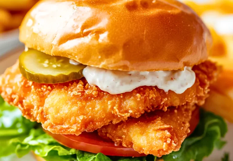 Crispy Fried Cod Sandwich Recipe