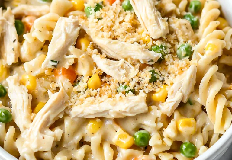 Chicken Pot Pie Pasta