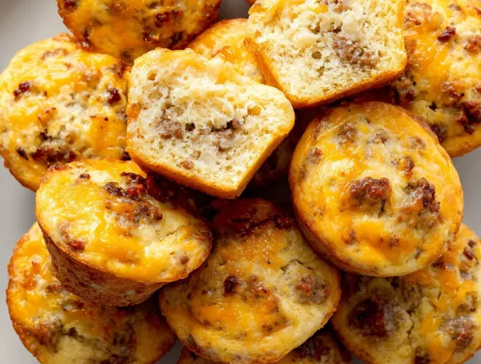 Sausage Cheddar Muffins Recipe