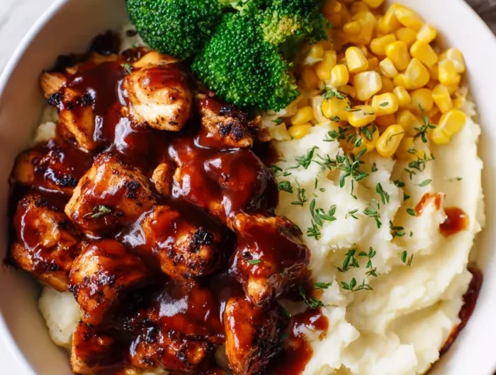 BBQ Chicken Mashed Potato Bowl Recipe