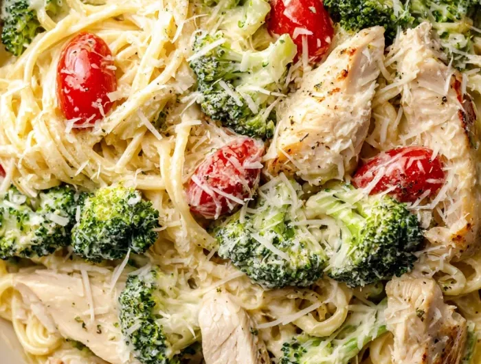 Chicken Alfredo Christmas Bowl Recipe