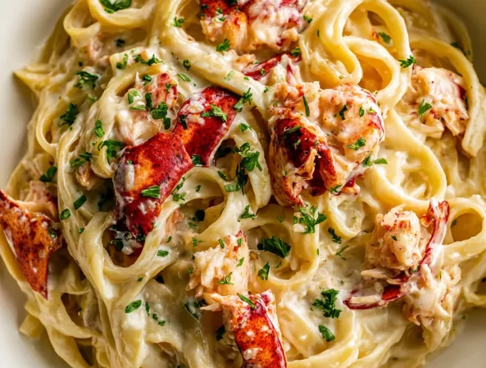 Creamy Lobster Alfredo Pasta Recipe