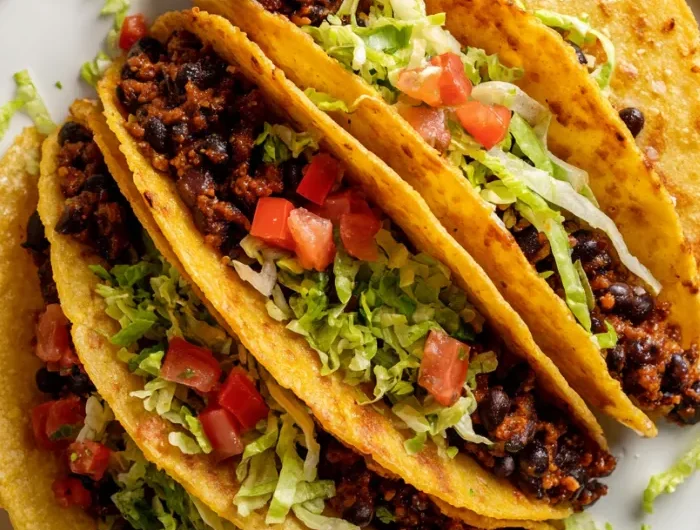 Crispy Black Bean Tacos Recipe