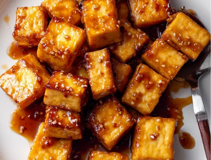 Crispy Honey Garlic Tofu Recipe