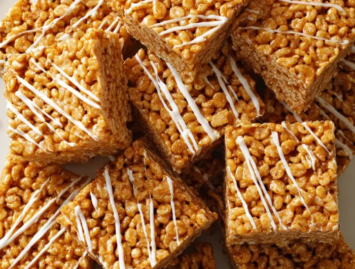 Gingerbread Rice Krispie Treats Recipe