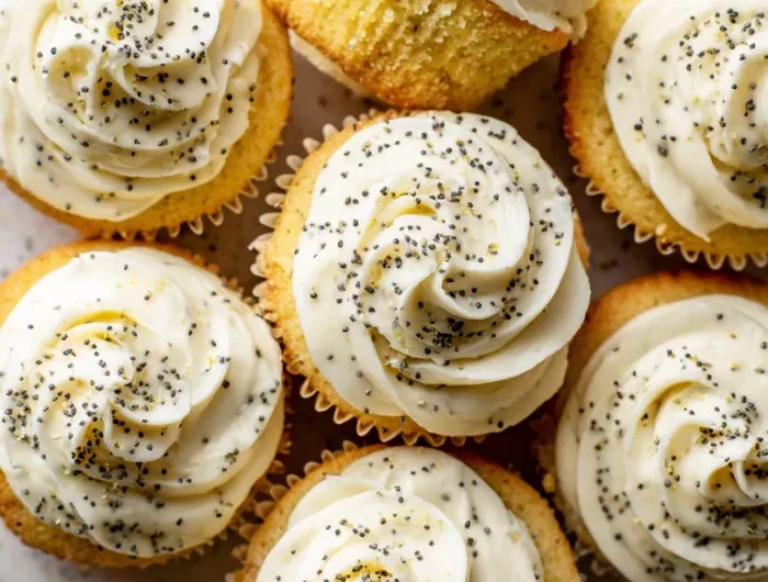 Lemon Poppy Seed Cupcakes Recipe