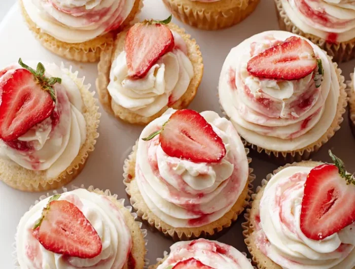 Strawberry Shortcake Cupcakes Recipe