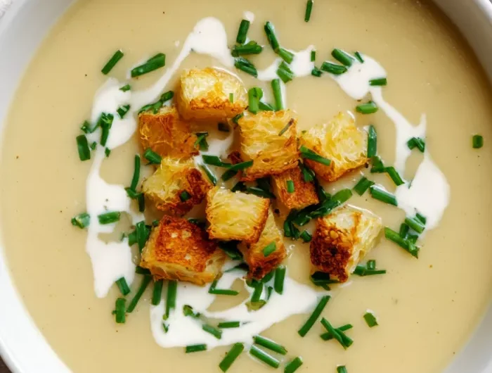 Vegan Baked Potato Soup Recipe