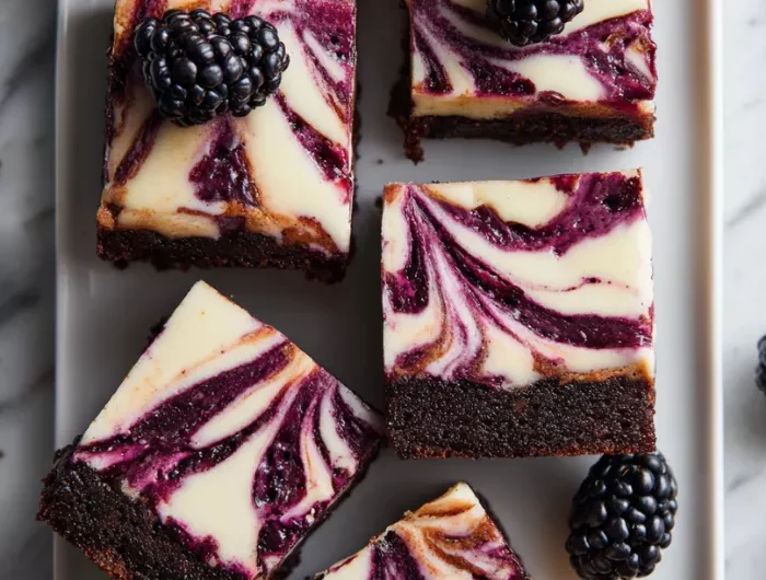 Blackberry Cheesecake Brownies Recipe