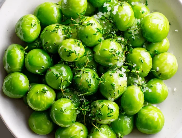 Butter Glazed Peas Recipe