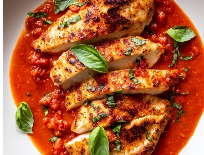 Chicken Breast with Tomato Sauce Recipe