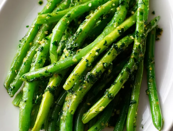 Herb Butter Green Beans Recipe