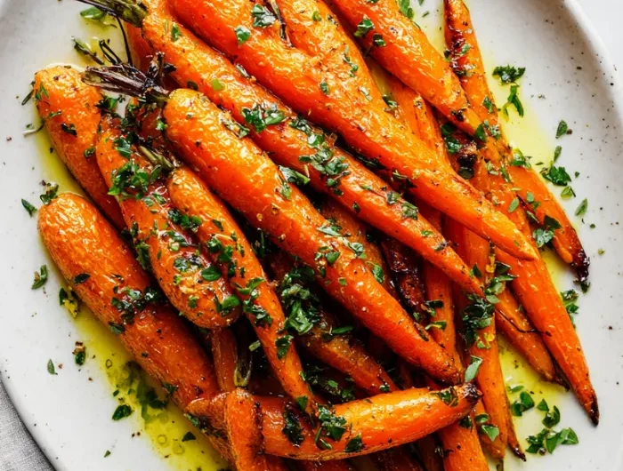 Lemon Herb Roasted Carrots Recipe