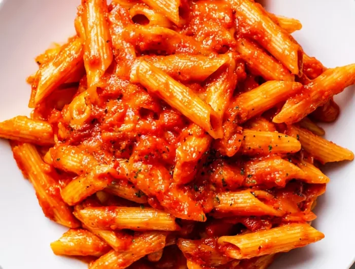 Red Sauce Penne Pasta Recipe