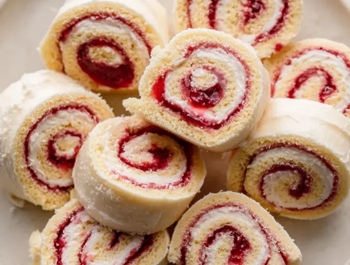 Strawberry Shortcake Cheesecake Rolls Recipe