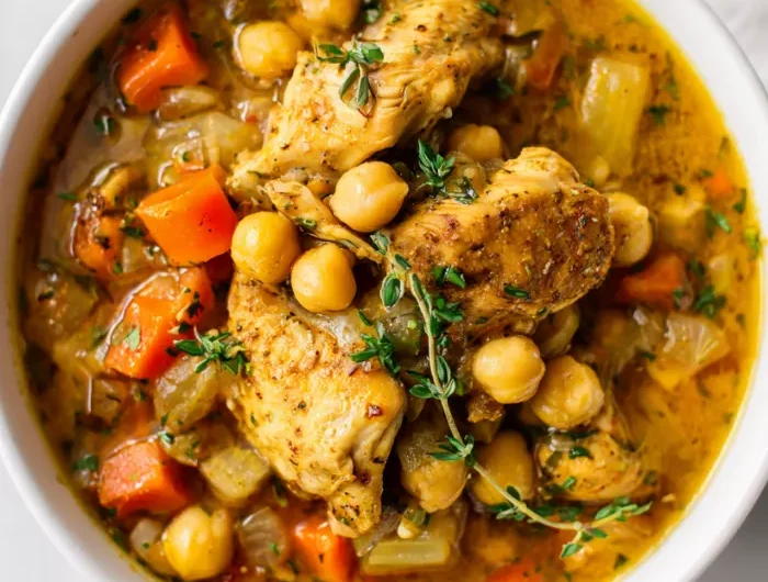 Chicken and Chickpea Stew Recipe