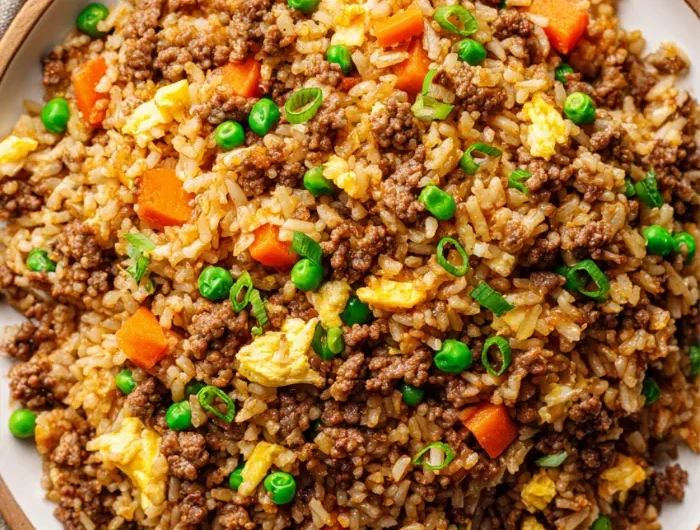 Ground Beef Fried Rice Recipe