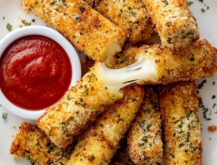 Italian Herb Mozzarella Sticks Recipe