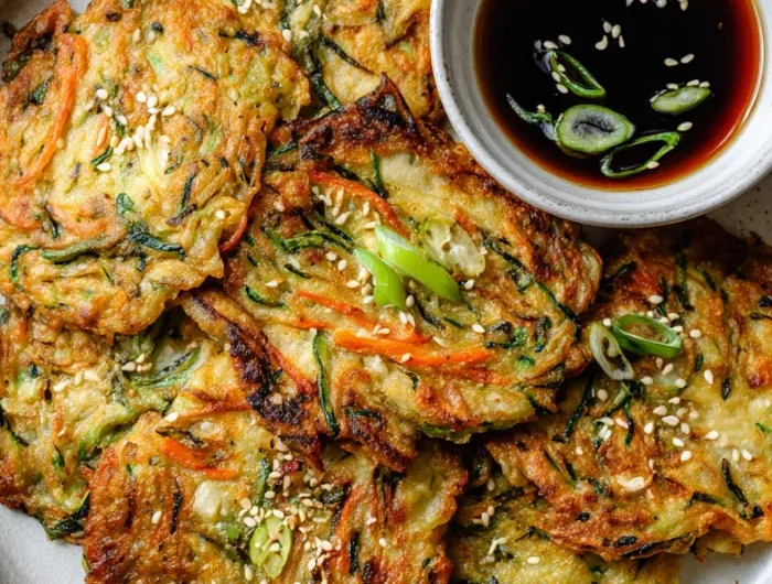 Korean Veggie Pancakes (Yachaejeon) Recipe