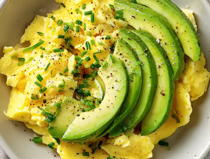 Scrambled Egg and Avocado Bowl Recipe