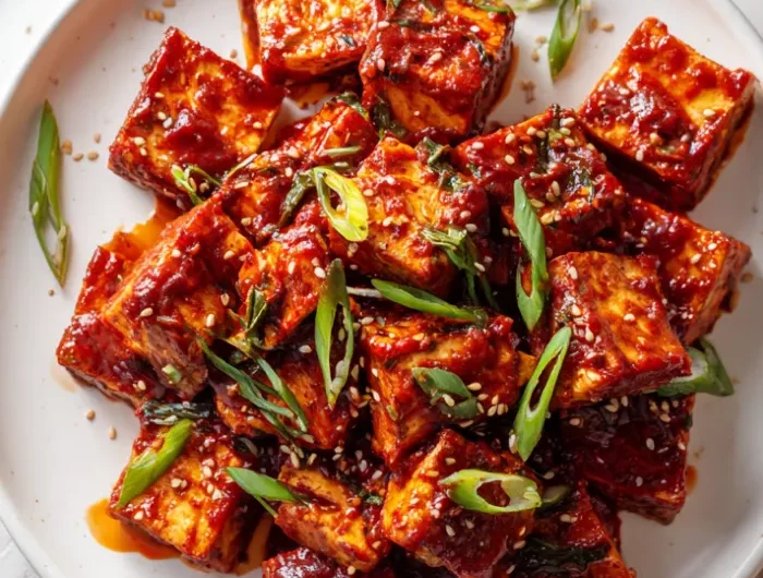 Spicy Korean Tofu Stir-Fry Recipe