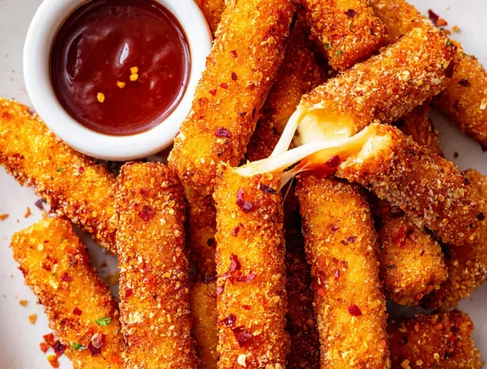 Spicy Mozzarella Sticks Recipe