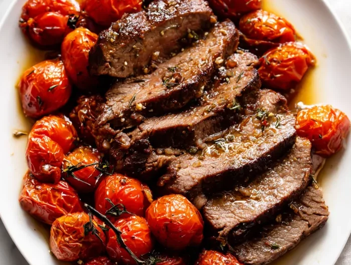 Steak and Cherry Tomato Skillet Recipe