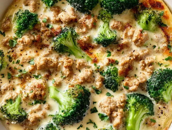 Turkey and Broccoli Cheese Skillet Recipe
