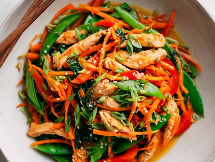 Turkey and Carrot Ginger Stir-Fry Recipe