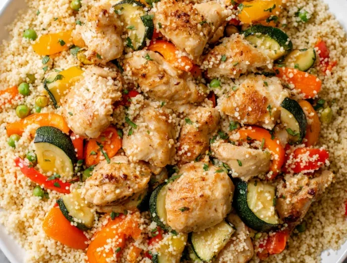 Chicken and Vegetable Couscous Recipe