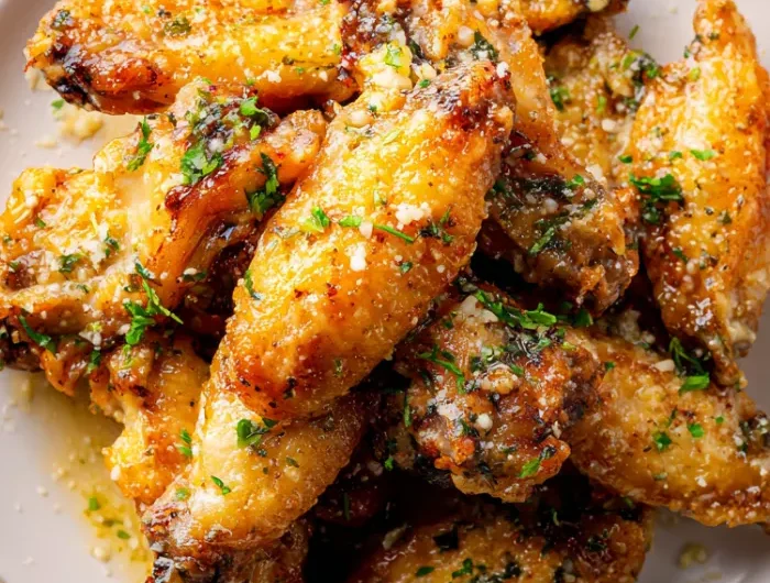 Garlic Parmesan Chicken Wings Recipe