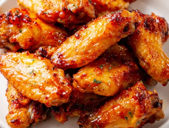 Orange Glazed Chicken Wings Recipe