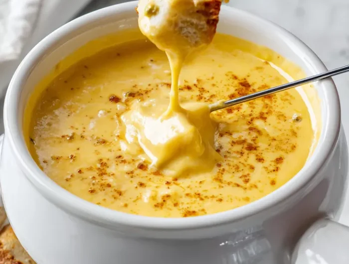 Spicy Jalapeño Cheese Fondue Recipe