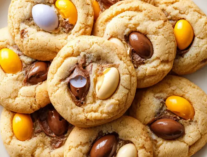 Cadbury Egg Cookies Recipe