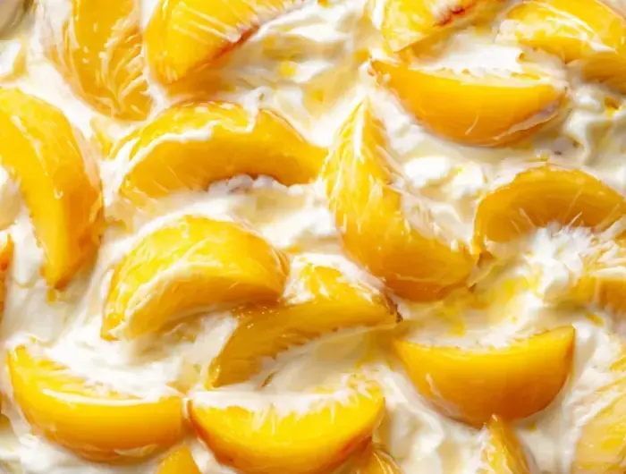 Peaches And Cream Salad Recipe