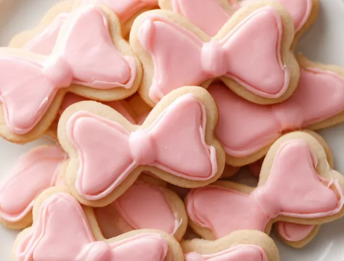 Pink Bow Cookies Recipe