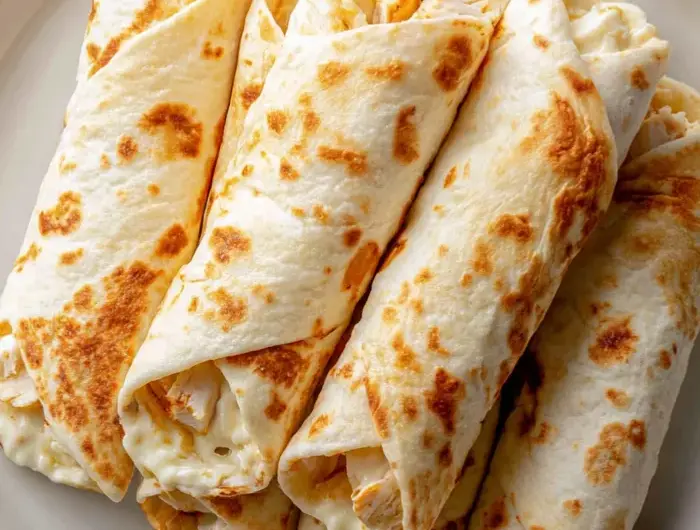 Cheesy Chicken Wrap Recipe