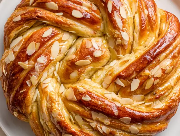 Easy Braided Almond Danish Pastry Recipe