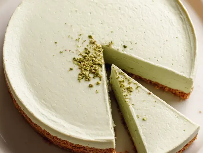 No Bake Pistachio Cheesecake Recipe