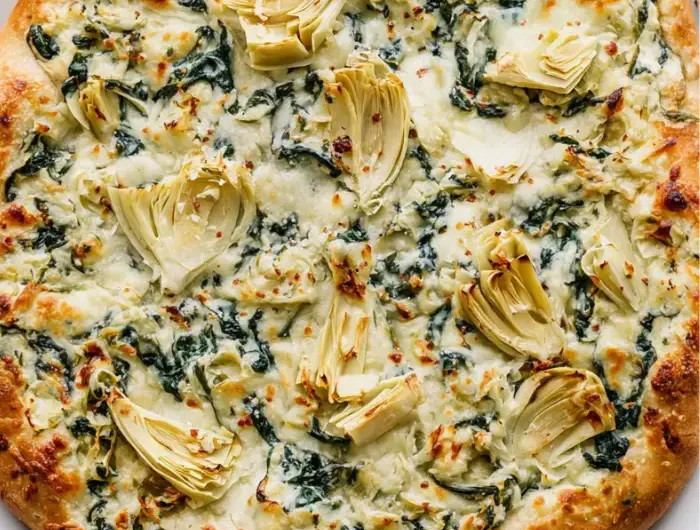 Spinach Artichoke Pizza Recipe